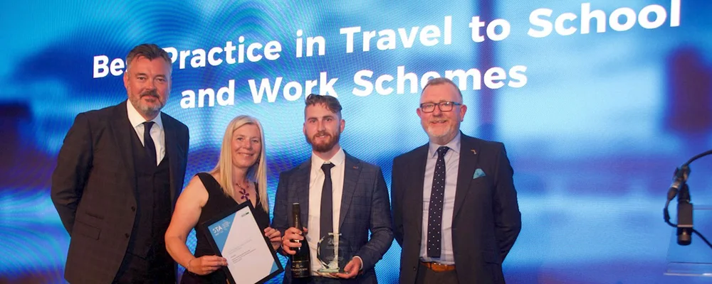 Dundee celebrates as school cycling programme wins at Scottish Transport Awards